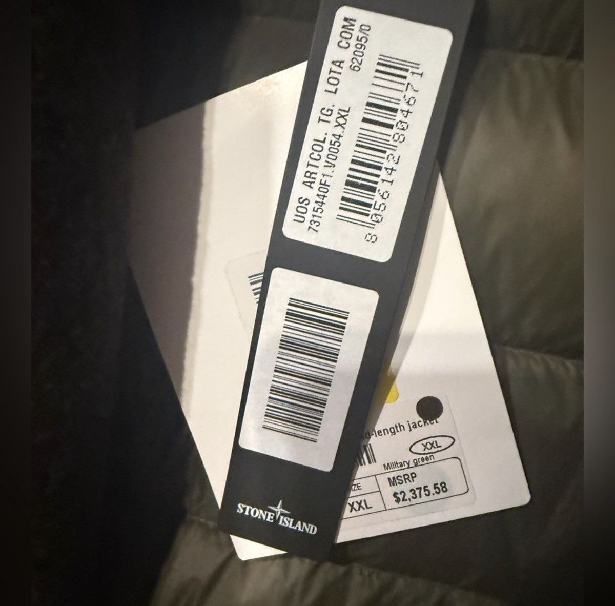 Stone Island NWT $2375 stone island jacket Hibrid Ovis Aries / Down Size US XXL / EU 58 / 5 - 4 Thumbnail