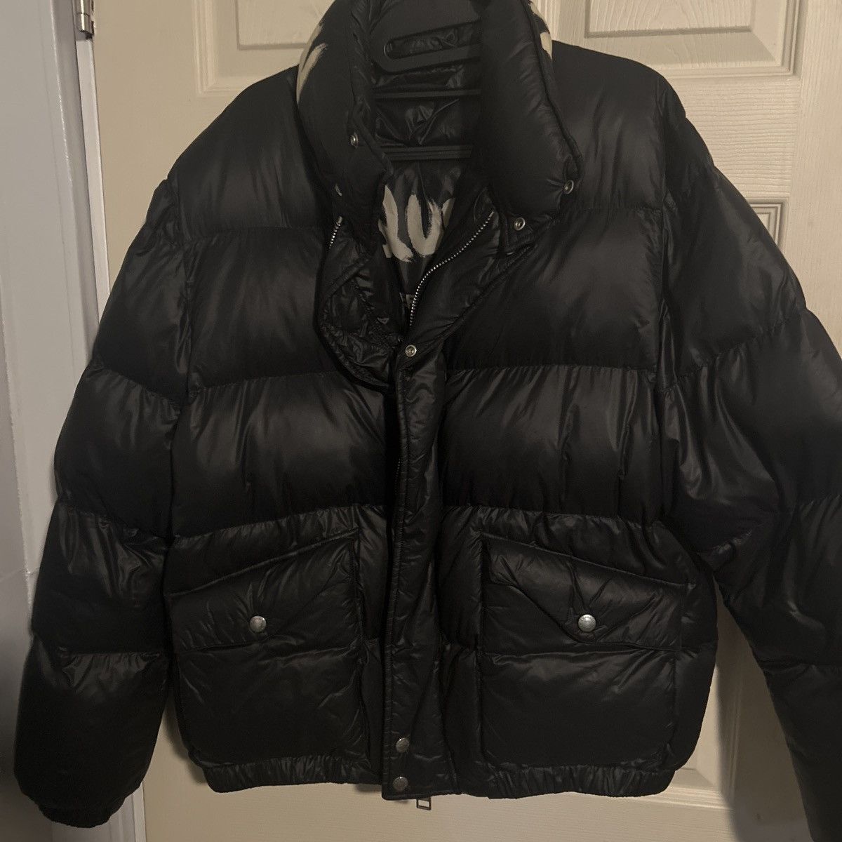 Alexander McQueen Alexander McQueen Puffer Jacket Black Down Heavy Coat Size US M / EU 48-50 / 2 - 1 Thumbnail