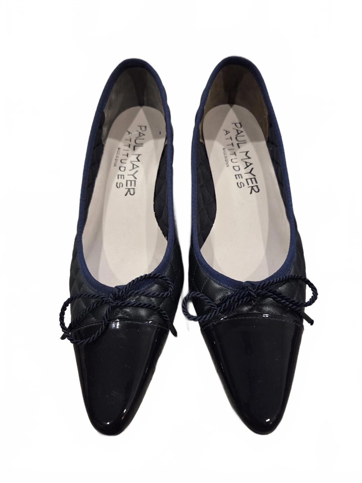 Other Paul Mayer Attitudes Quilted Cap Toe Pump NIB (New) Size US 7.5 / IT 37.5 - 3 Thumbnail