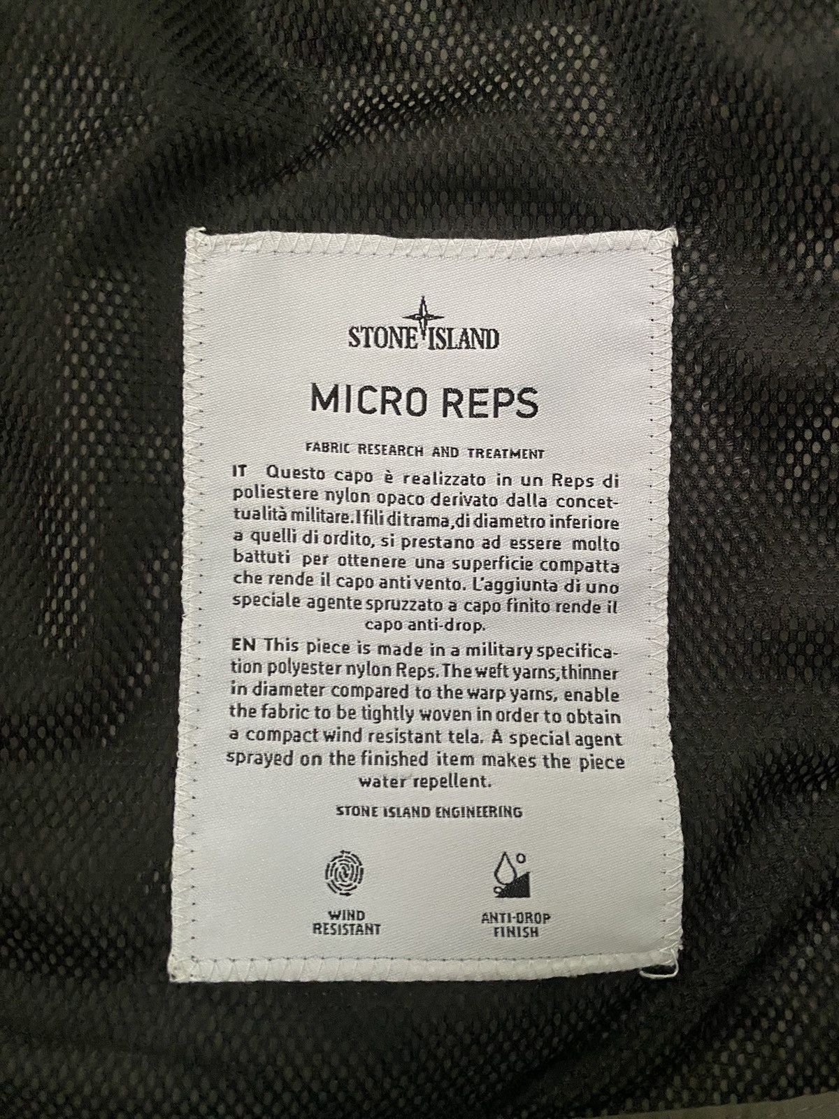 Stone Island Stone Island Micro Reps Bomber Jacket M Size US M / EU 48-50 / 2 - 5 Thumbnail