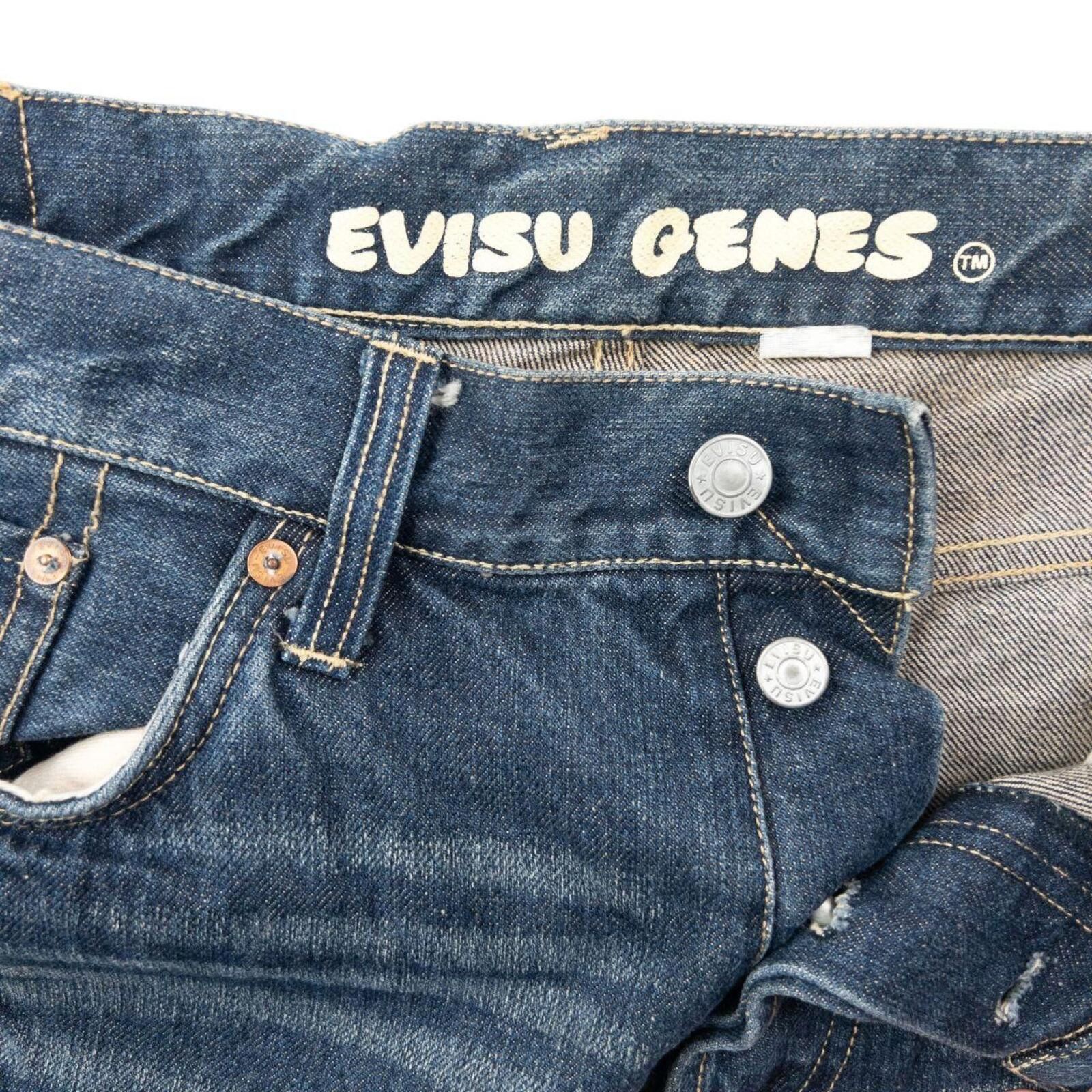 Evisu Vintage 2000s Evisu Double Gull Japanese Denim Jeans SizeW34 Size US 34 / EU 50 - 5 Thumbnail