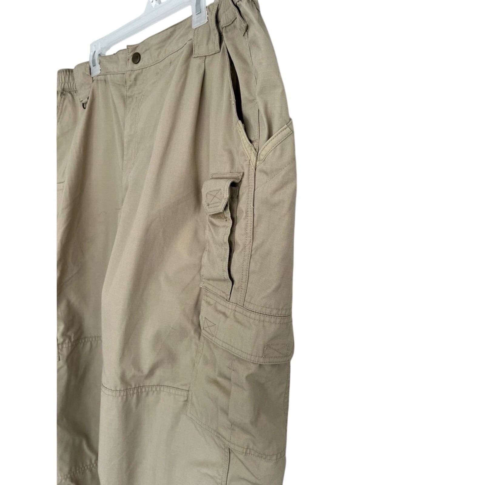 5.11 5.11 Tactical Taclite Pro Ripstop Pant Pockets Khaki 42X30 Size US 42 / EU 58 - 3 Thumbnail