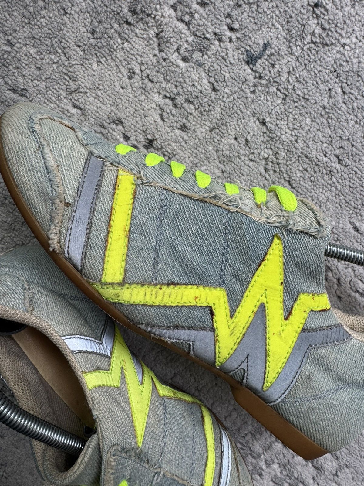 Walter Van Beirendonck Walter Van Beirendonck RARE Vintage Denim Shoes size UK4 Size US 7 / IT 37 - 6 Thumbnail