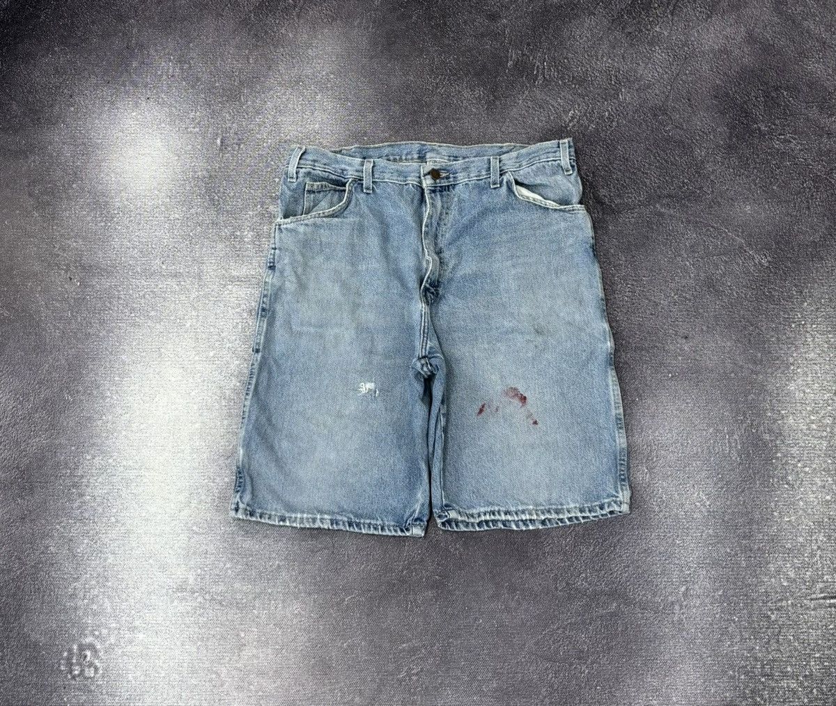 Dickies Vintage Dickies Relaxed Fit Light Blue Denim Shorts Jorts Size US 36 / EU 52 - 2 Thumbnail