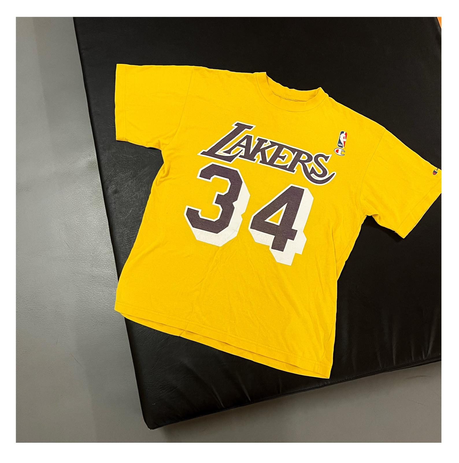 Vintage Champion NBA Lakers 34 O’Neal T-shirt