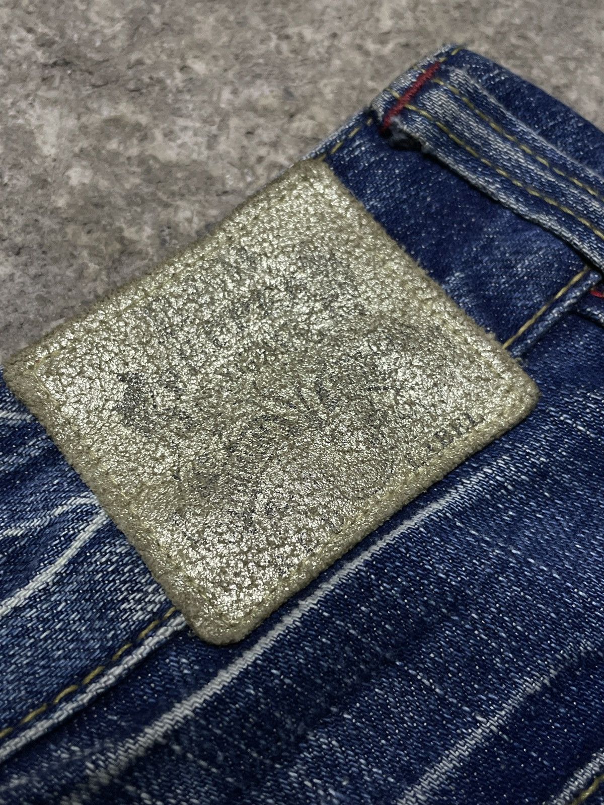 Hysteric Glamour 2000’s Redpepper - Super Flared Rings Denim Pants Size US 27 - 20 Thumbnail