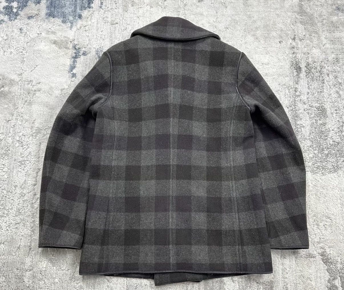 N.Hoolywood N.Hoolywood 12AW Heavyweight Wool Double-Breasted Coat J16 Size US XS / EU 42 / 0 - 6 Thumbnail