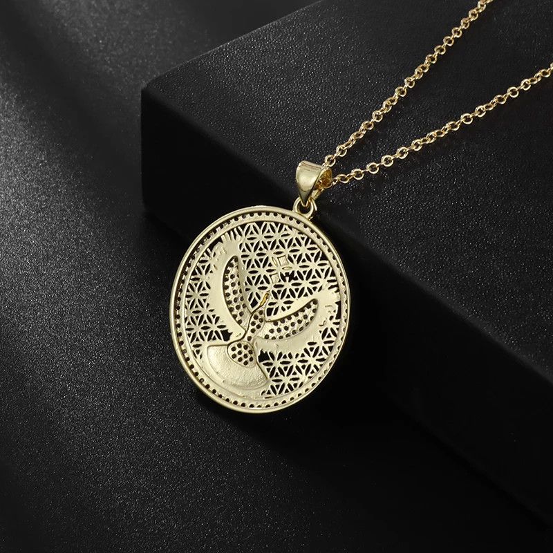Jewelry Vintage Spirit Pendant Necklace Size ONE SIZE - 4 Thumbnail