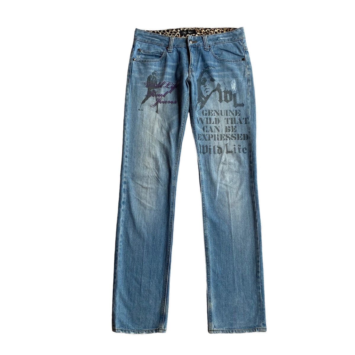 Hysteric Glamour × If Six Was Nine × Japanese Brand Wild Life Iconic Denim Pants Size US 30 / EU 46 - 1 Thumbnail