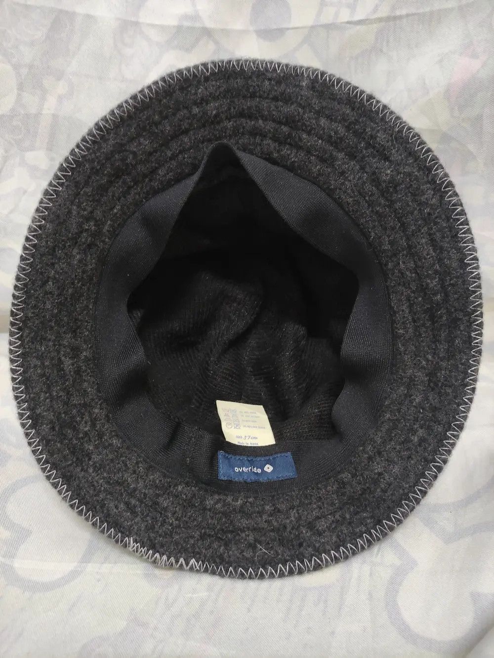 Japanese Brand OVERRIDE WOOL BUCKET HAT Size ONE SIZE - 5 Thumbnail