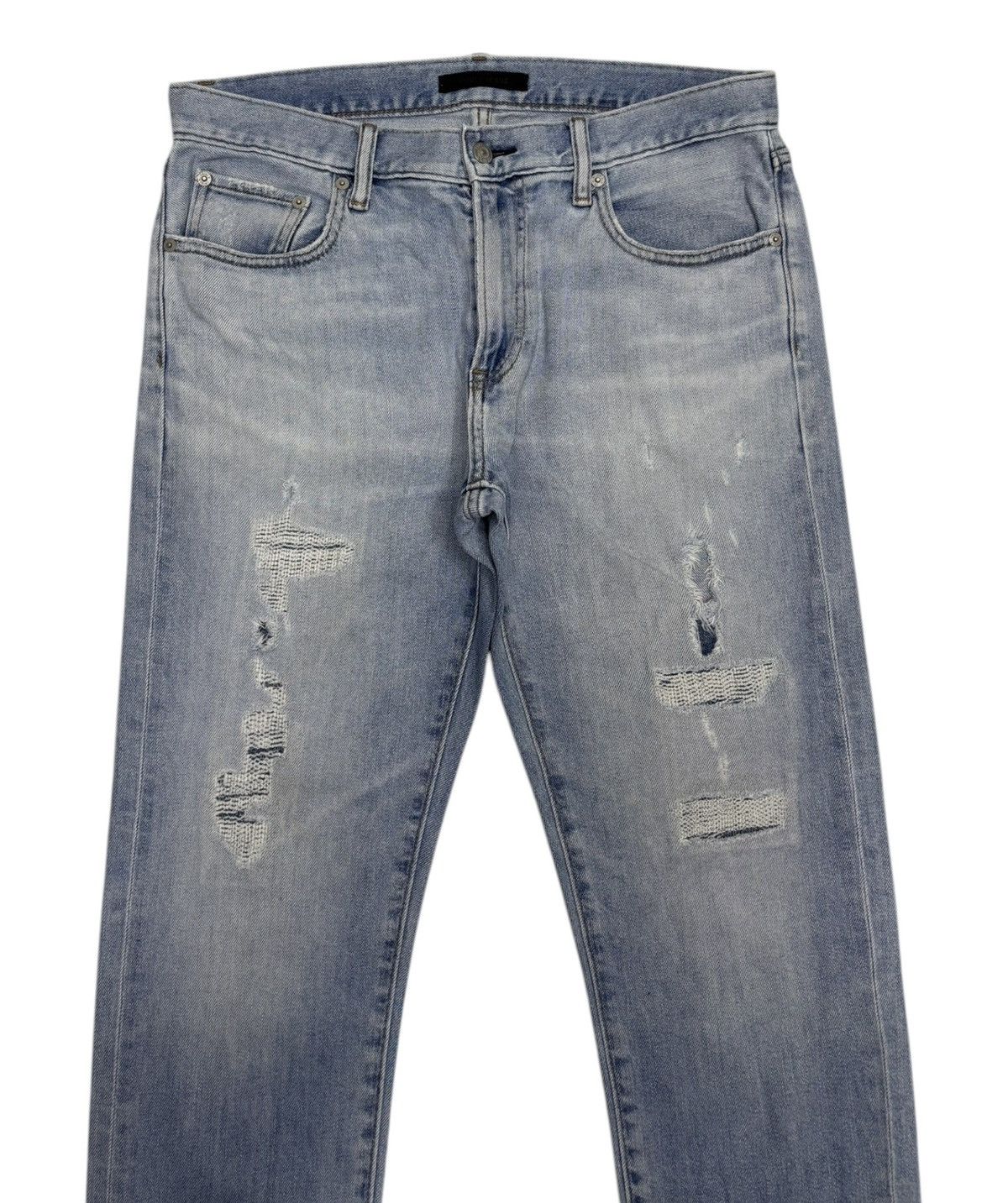 Jean × Undercover × Uniqlo VINTAGE UNIQLO JEAN DISTRESSED DENIM UNDERCOVER STYLE Size US 33 - 5 Thumbnail