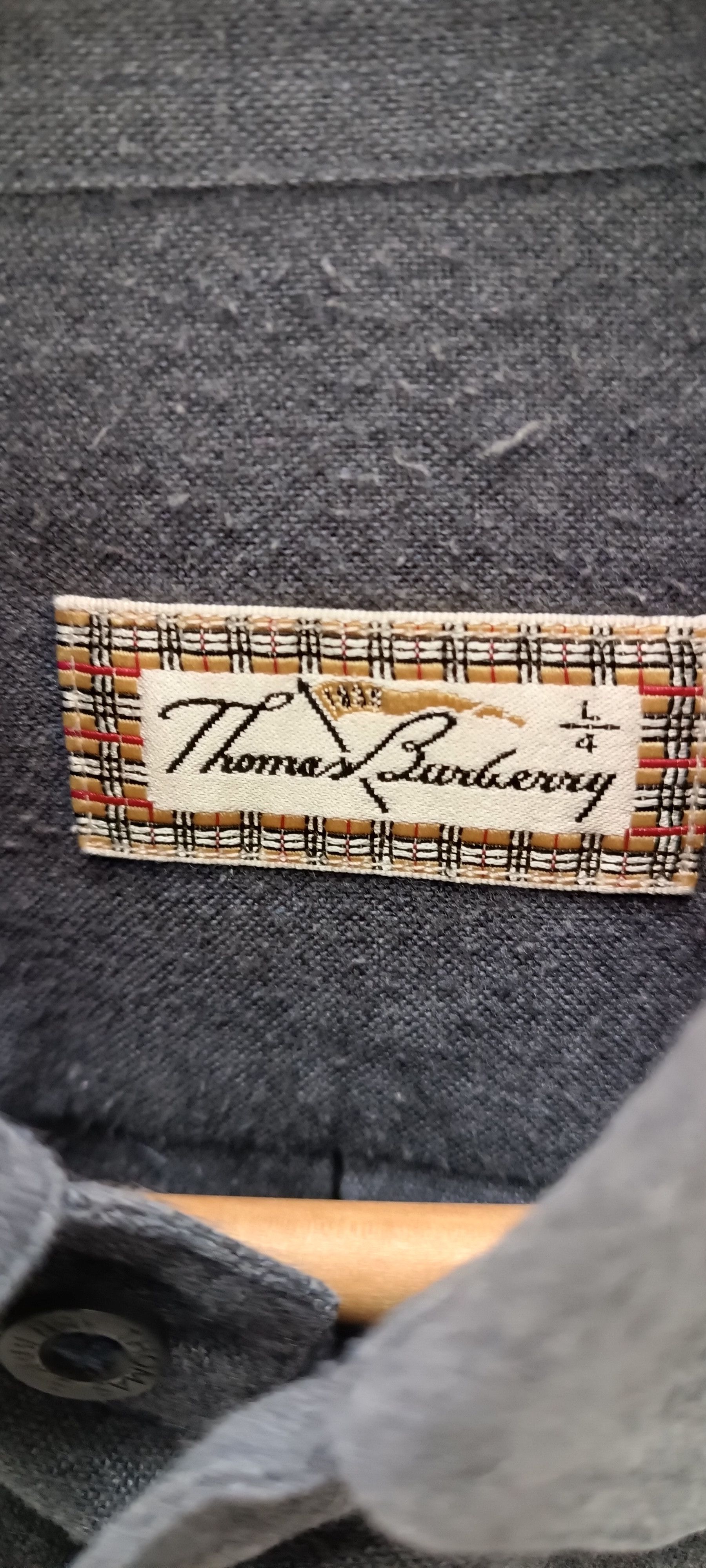 Burberry Ultra Rare Thomas Burberry Archive Casual Shirt 2002 Vintage Size US L / EU 52-54 / 3 - 3 Thumbnail