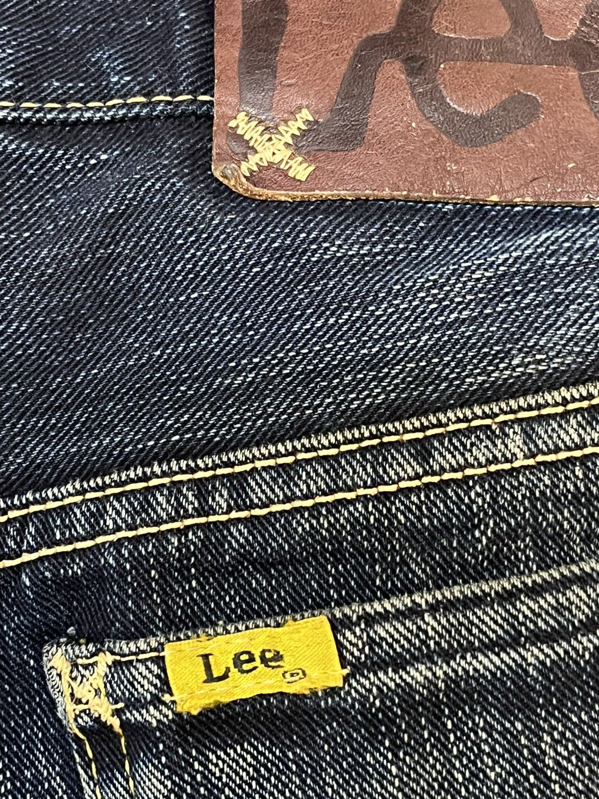 Lee Vintage Lee Riders Mudwash Grunge Distressed Denim Size US 30 / EU 46 - 14 Thumbnail