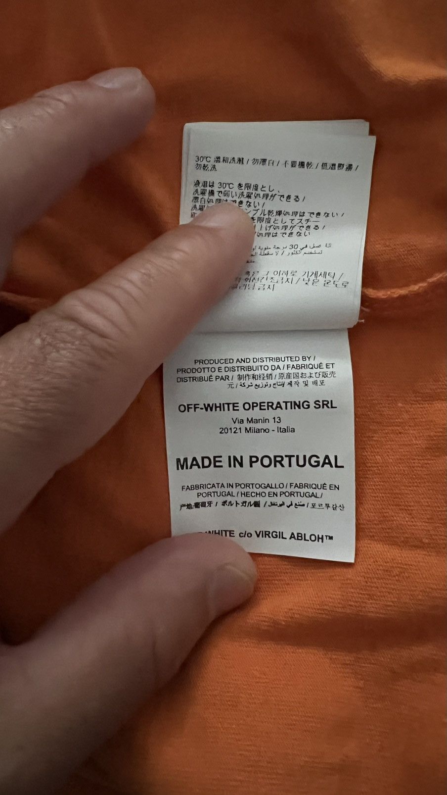 Off-White OFF WHITE Virgil Abloh Longsleeve T Size US M / EU 48-50 / 2 - 6 Thumbnail