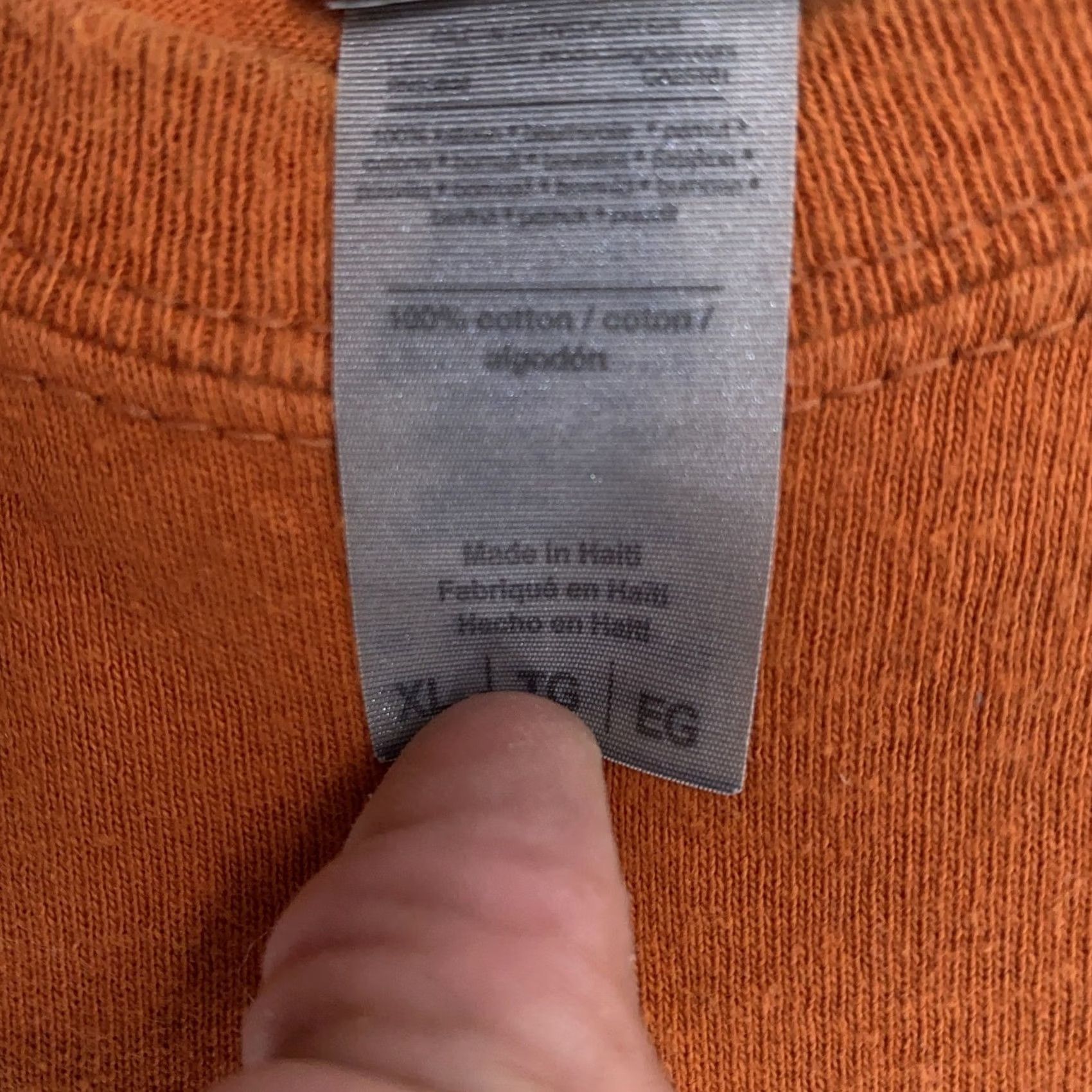 Harley Davidson Harley-Davidson Shirt Mens XL California Biker Motorcycle Graphic Print Crew Neck Short Sleeve Cotton Orange Size US XL / EU 56 / 4 - 6 Thumbnail
