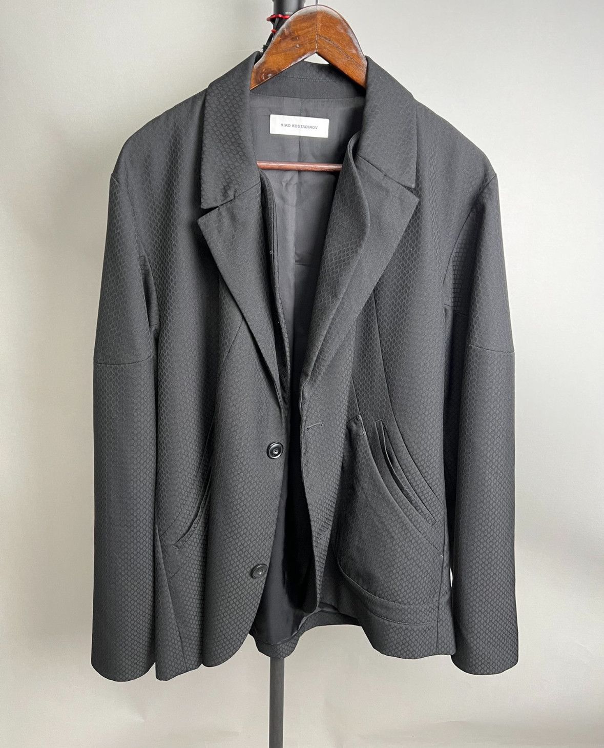 ジャケット・アウター Kiko kostadinov kreuk blazer 48 Kiko Kostadinov 23SS KREUK BLAZER 48 ジャケット・アウター