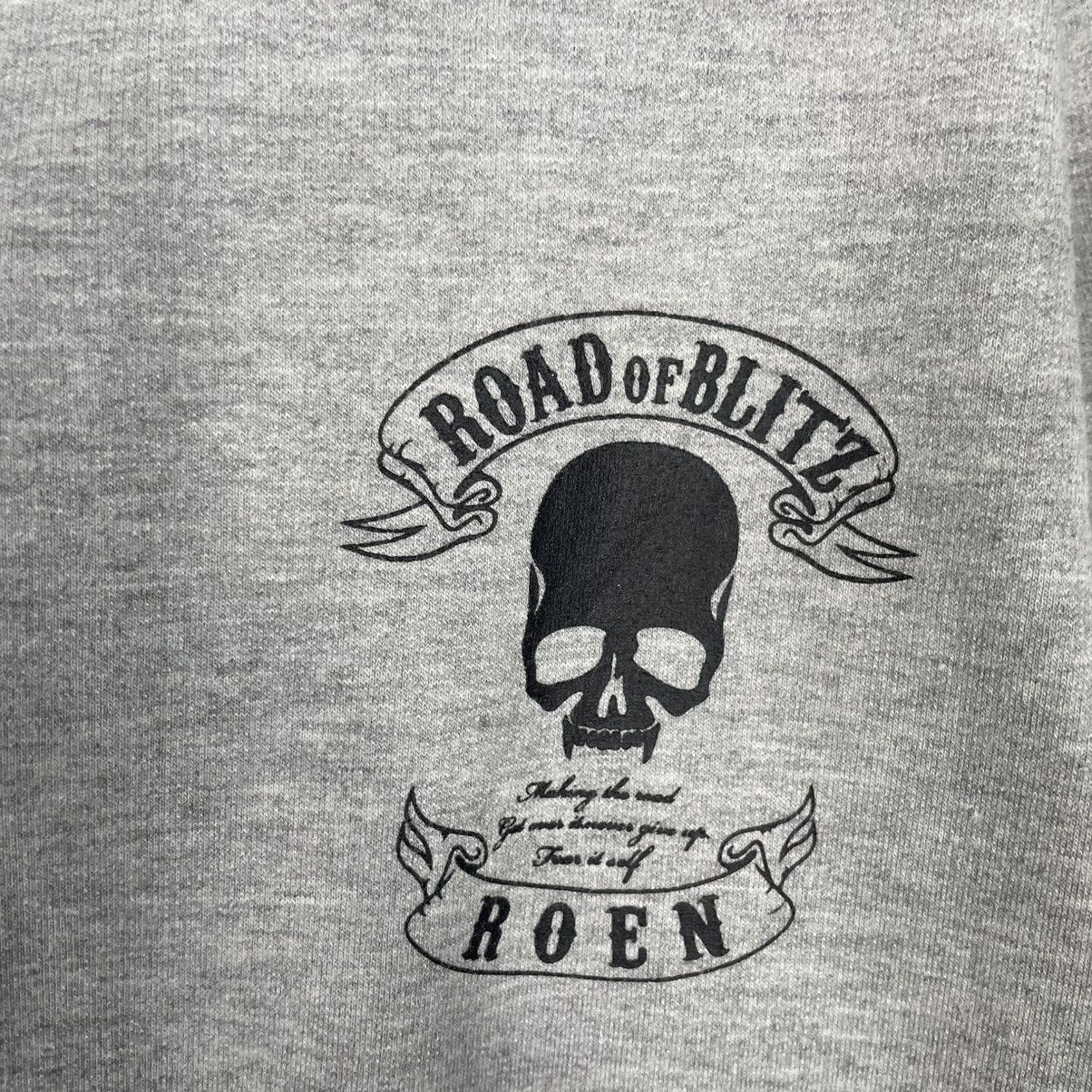 Japanese Brand Roen Road Of Blitz Skull Hoodie Size US S / EU 44-46 / 1 - 14 Thumbnail