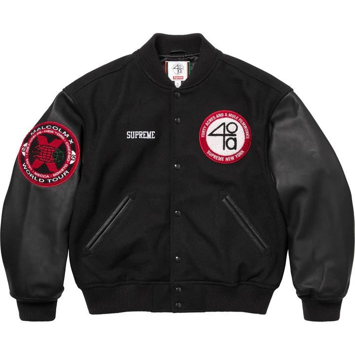 Dickies × Supreme Supreme Dickies Hooded Leather Work Jacket