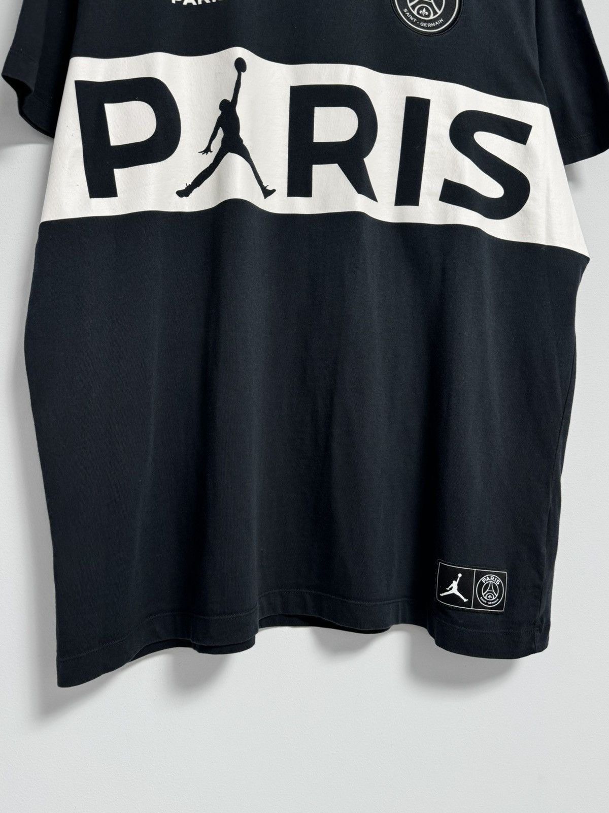 Jordan Brand Air Jordan Shirt St Germain Paris Jump Man Out Short Sleeve Size US XL / EU 56 / 4 - 3 Thumbnail
