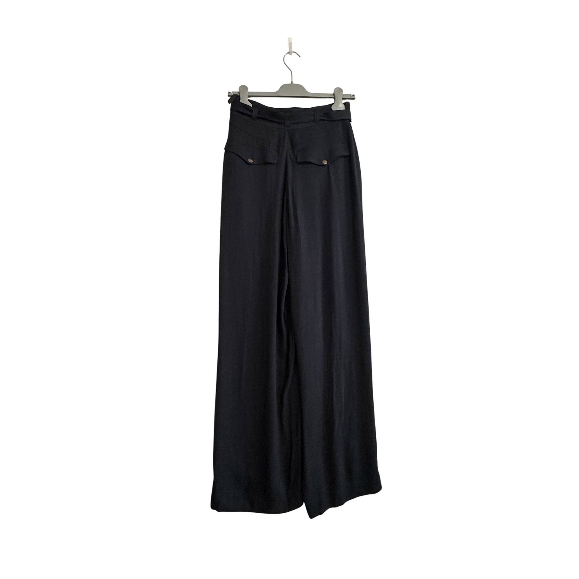 Ulla Johnson Ulla Johnson Alandra Wide Leg Pants Raven Black Size 4 NWT Size 27" / US 4 / IT 40 - 2 Thumbnail