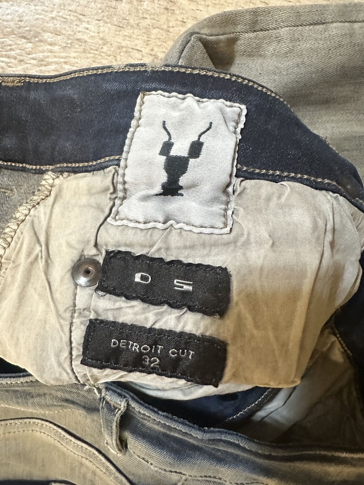 Rick Owens Rick Owens Detroit Cut Hustler Blue Denim Size US 32 / EU 48 - 5 Thumbnail