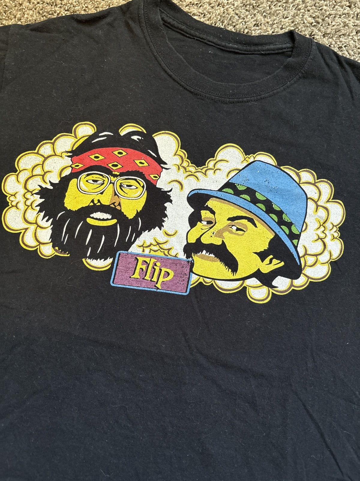 Vintage Flip Skateboards Cheech & Chong Tee Size US L / EU 52-54 / 3 - 1 Thumbnail