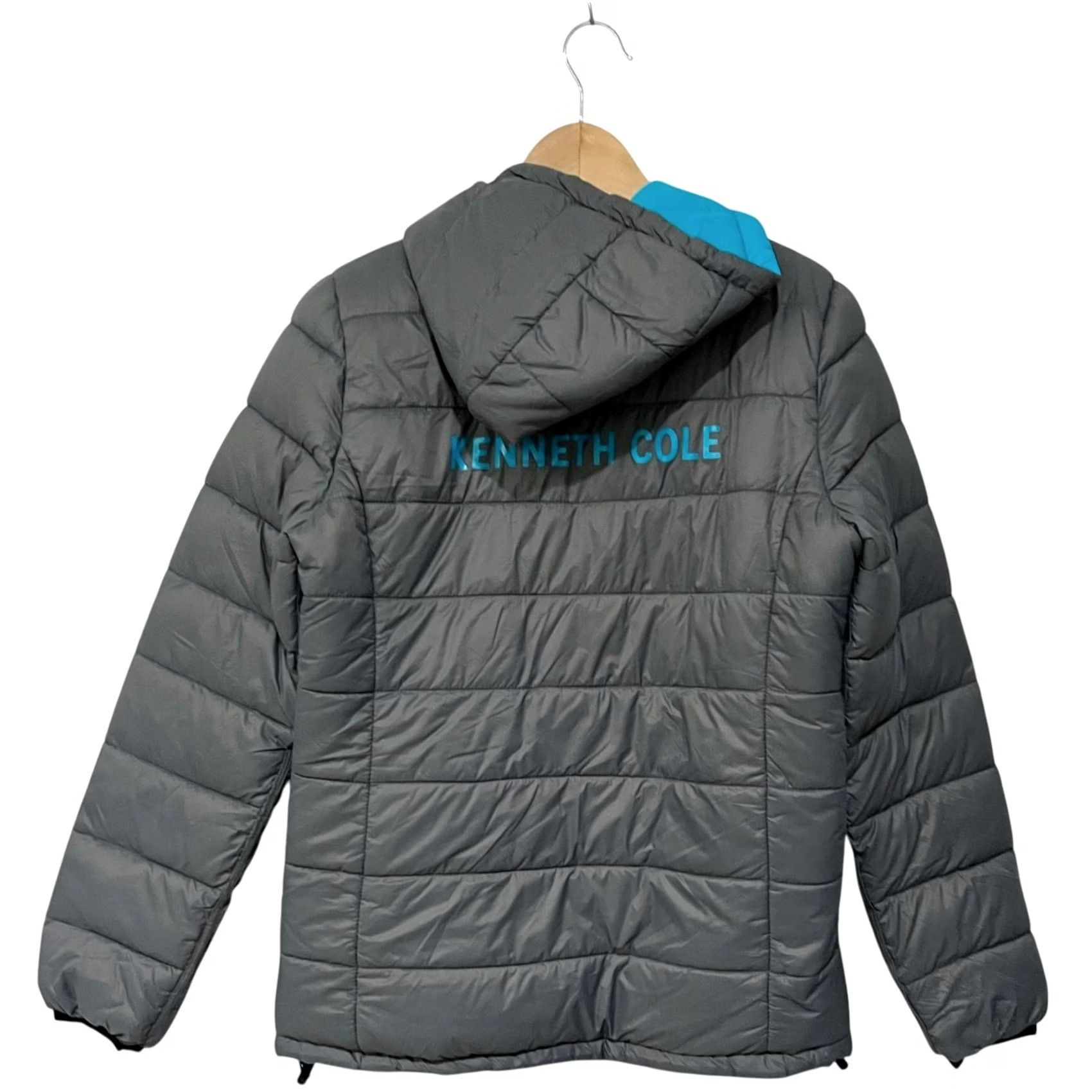 Kenneth Cole Kenneth Cole x Sundance Film Festival 2022 Reversible Hooded Puffer Jacket Sz S Unisex Adults Gray Nylon Coat Zip Pocket Winter Capable Packable Size US S / EU 44-46 / 1 - 4 Thumbnail