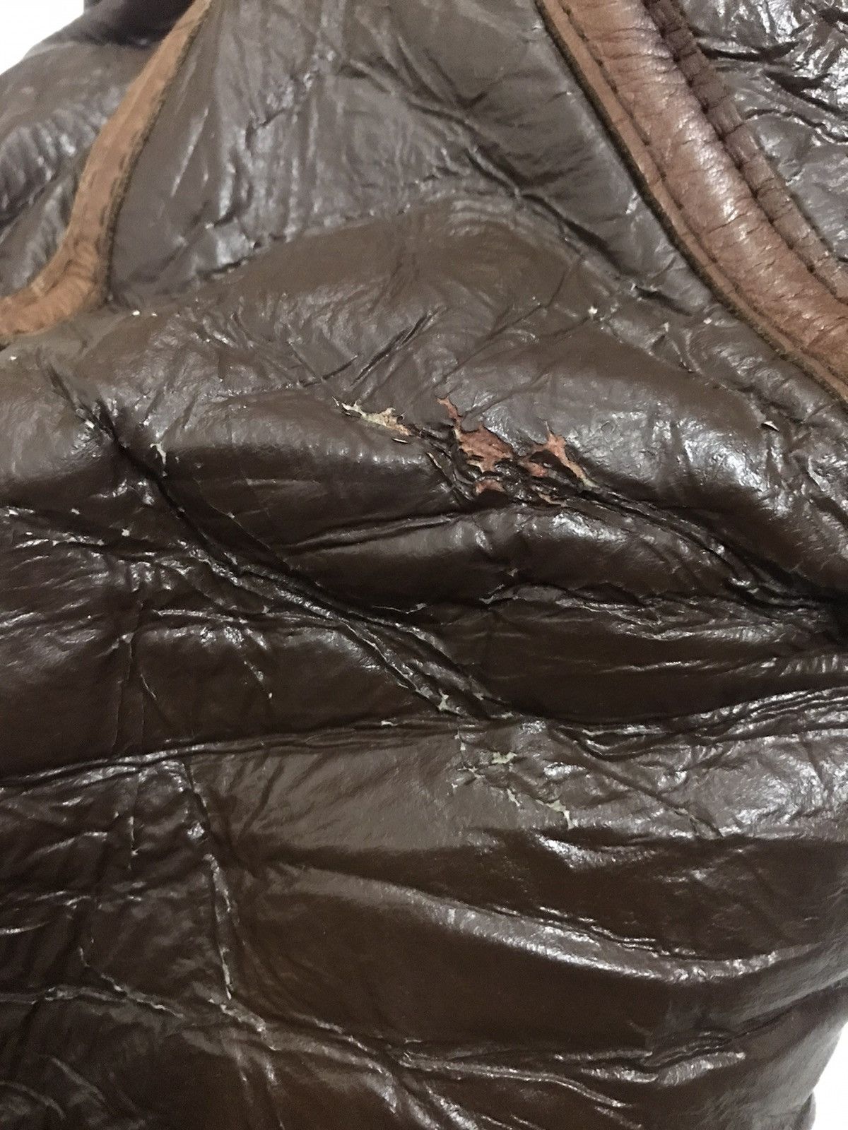Aero Leathers True Vintage Aero Leather Sheepskin Flying Jacket Size US S / EU 44-46 / 1 - 16 Thumbnail