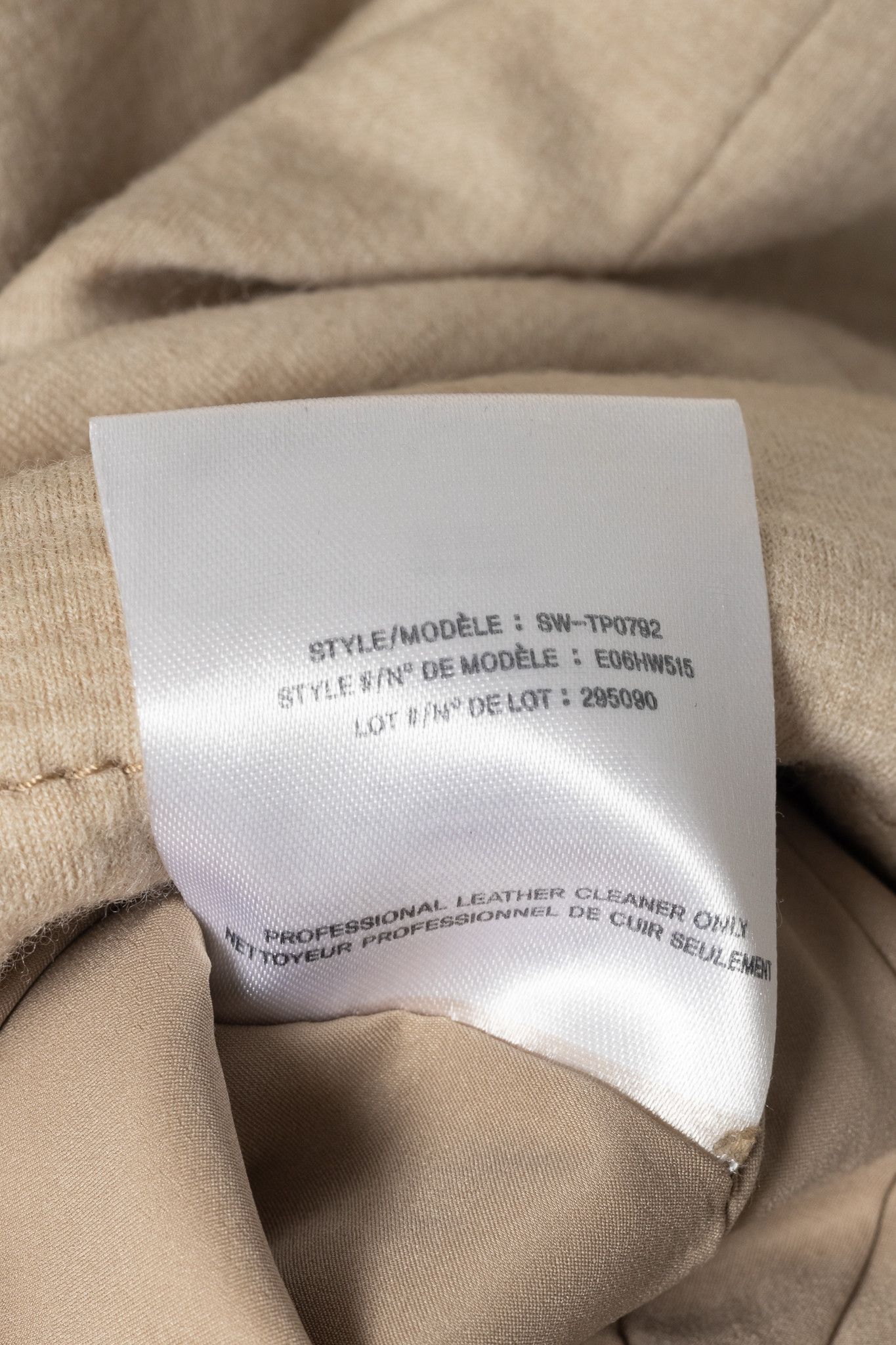 Helmut Lang Helmut Lang AW14 Beige Tilt Leather High-Neck Top Size M / US 6-8 / IT 42-44 - 10 Thumbnail