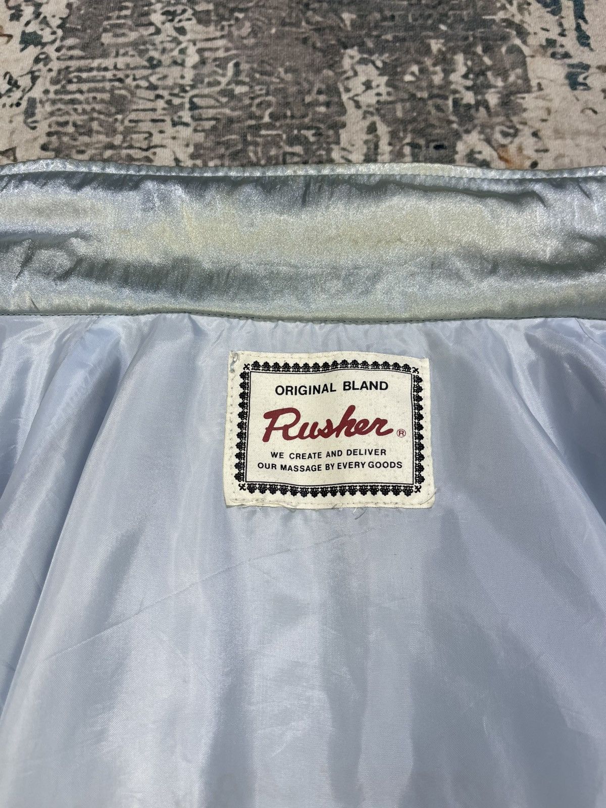 NFL Vintage Rice Bowl Satin Jacket Size US L / EU 52-54 / 3 - 14 Thumbnail