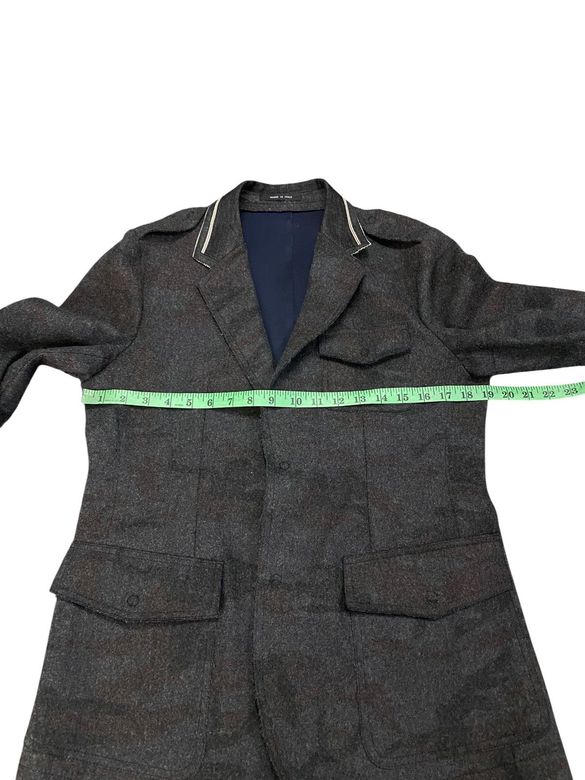 Emporio Armani Emporio Armani Camouflage Wool Blazer Jacket 46 Size EU Size 46R - 14 Thumbnail