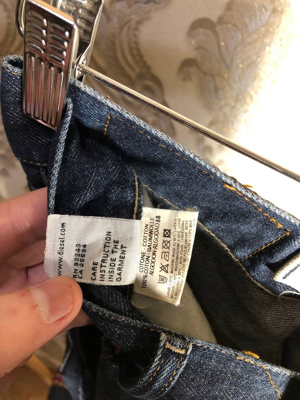 Diesel × Vintage VERY RARE DIESEL INDUSTRY DENIM DIVISION JEANS DESIGNER 90s Size US 30 / EU 46 - 6 Thumbnail