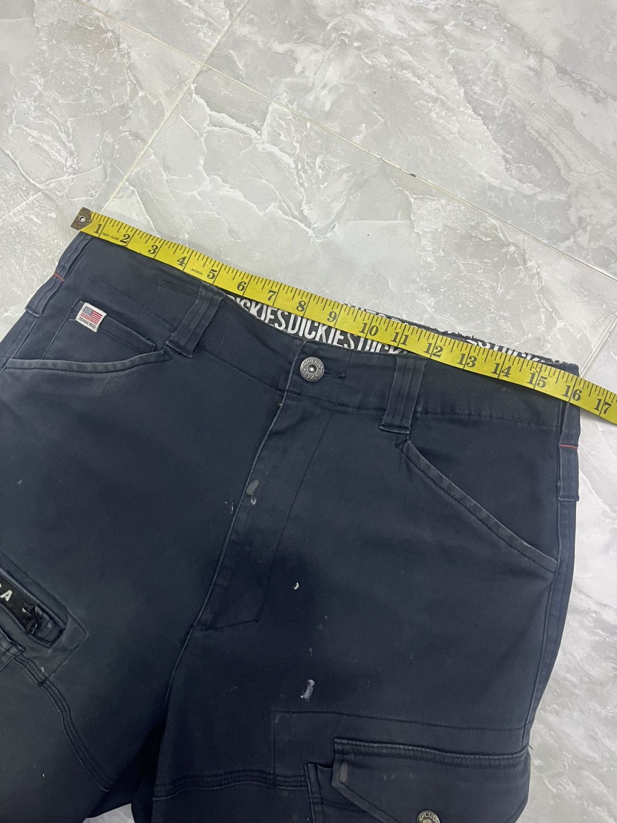 Dickies Dickies Texas USA Slim Fit Work Pants Navy Size US 32 / EU 48 - 15 Thumbnail