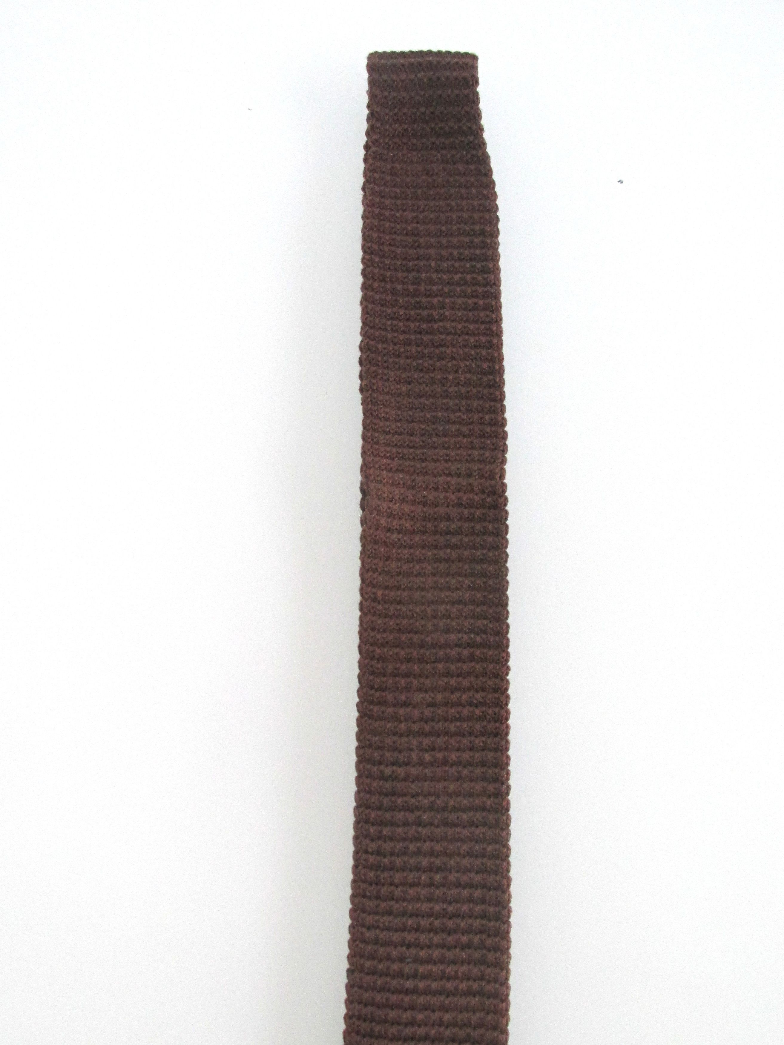 Etienne Aigner Etienne Aigner Flat/Square Bottom Vintage Men's Knit Tie Size ONE SIZE - 3 Thumbnail