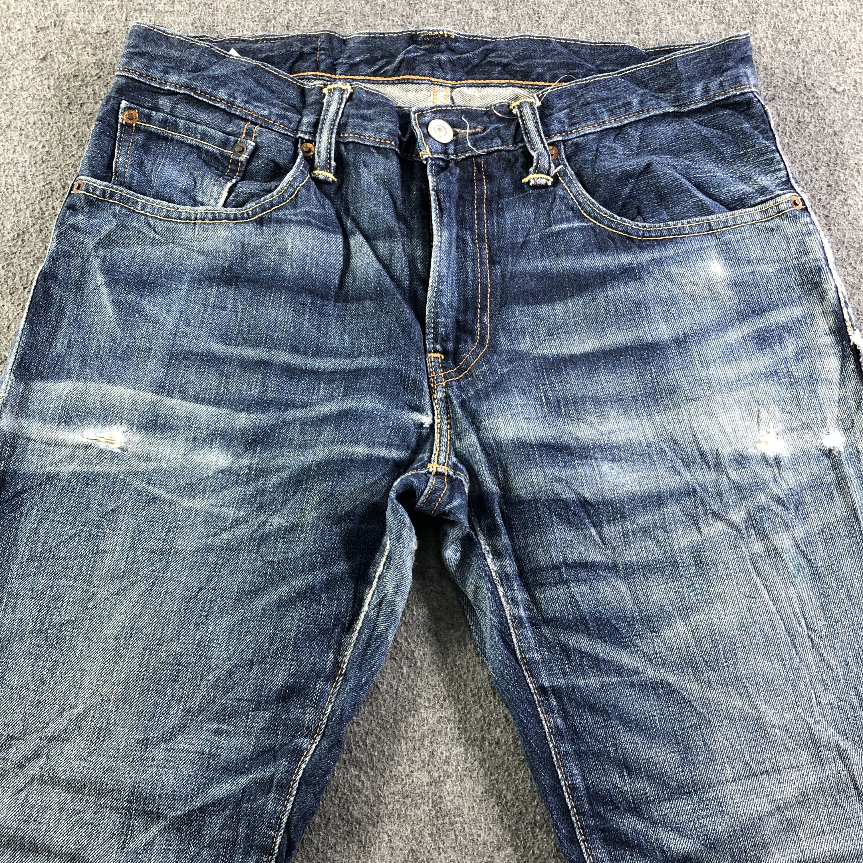 Levi's Vintage Blue Wash Levis 502 Jeans-J3983 Size US 33 - 3 Thumbnail
