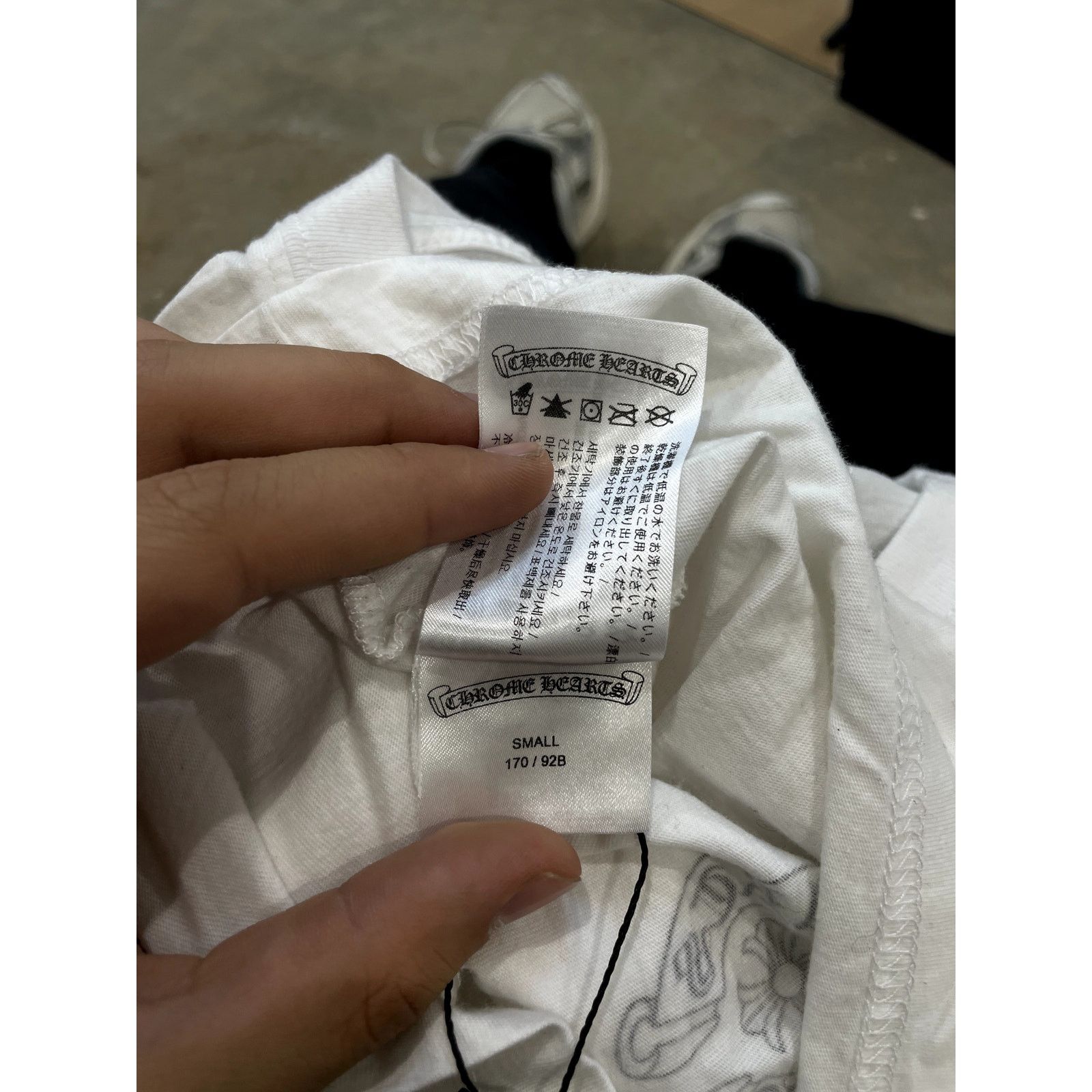Chrome Hearts Chrome Hearts Tee White Multi Logo Used Small Size US S / EU 44-46 / 1 - 6 Thumbnail