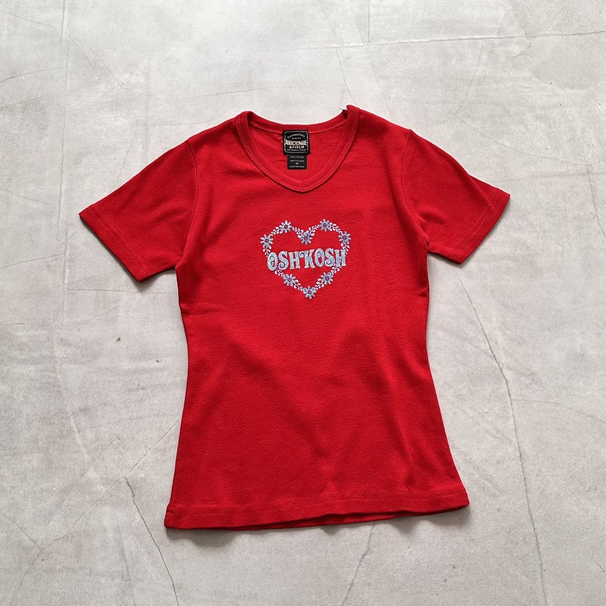 Hysteric Glamour Cute Floral Heart Abercrombie Fitch T Shirt Cop Copine Style Size M / US 6-8 / IT 42-44 - 1 Thumbnail