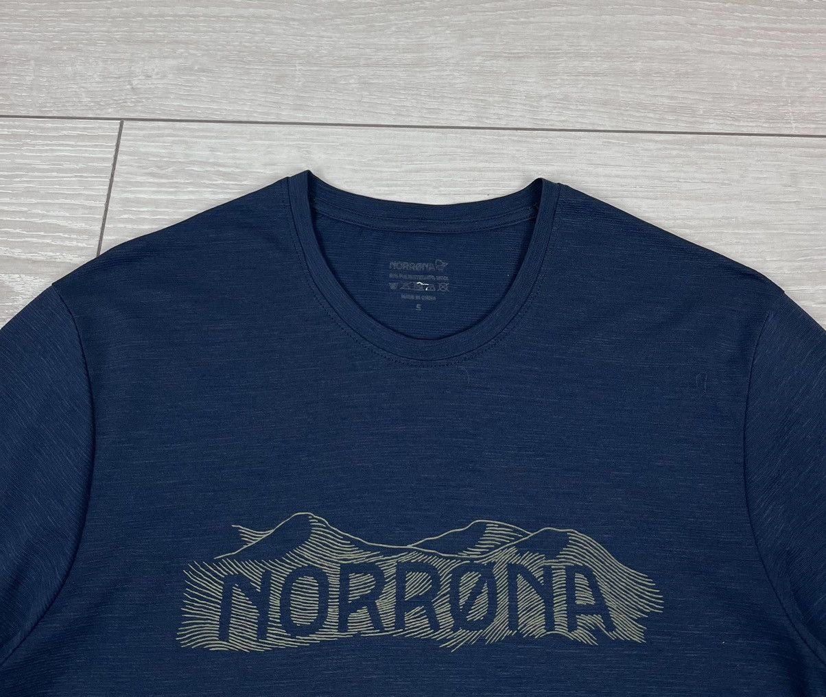 Norrona Norrona Svalbard Wool Logo Outdoor T Shirt Size US S / EU 44-46 / 1 - 6 Thumbnail