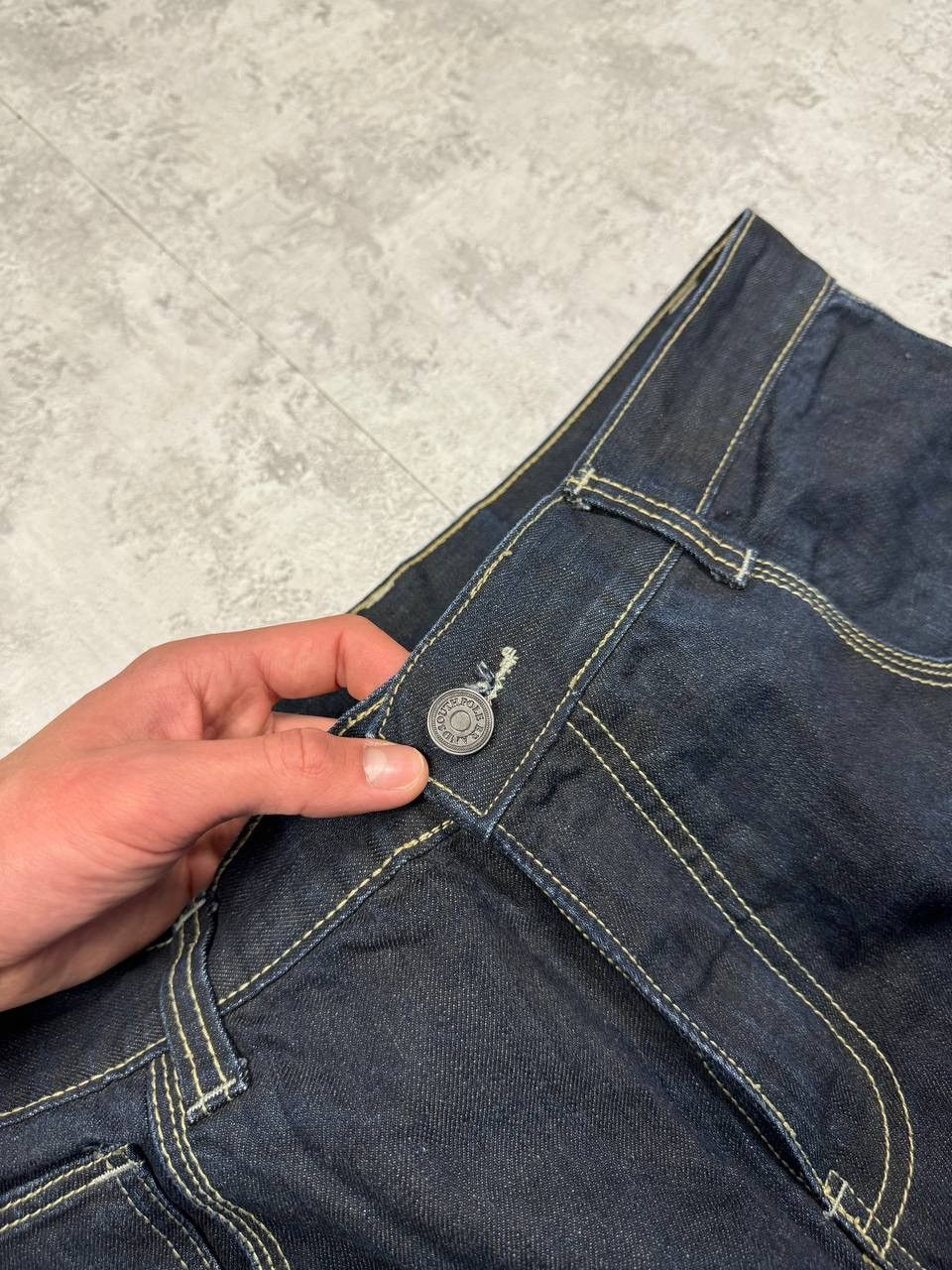 Southpole RARE Southpole Fight Club Blue Baggy Y2K Jeans Size 36 Size US 36 / EU 52 - 15 Thumbnail