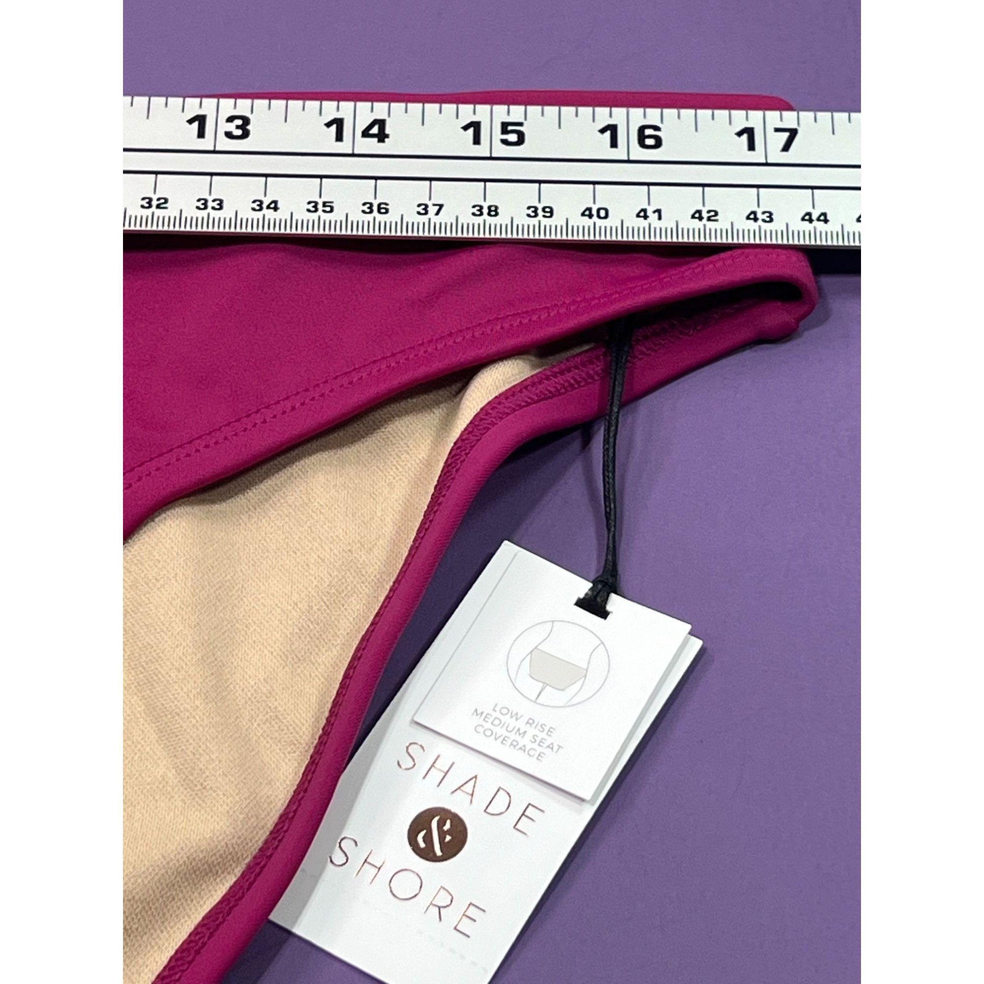 Other Shade & Shore - Women's Low-Rise Medium Coverage Hipster Bik Size ONE SIZE - 5 Thumbnail