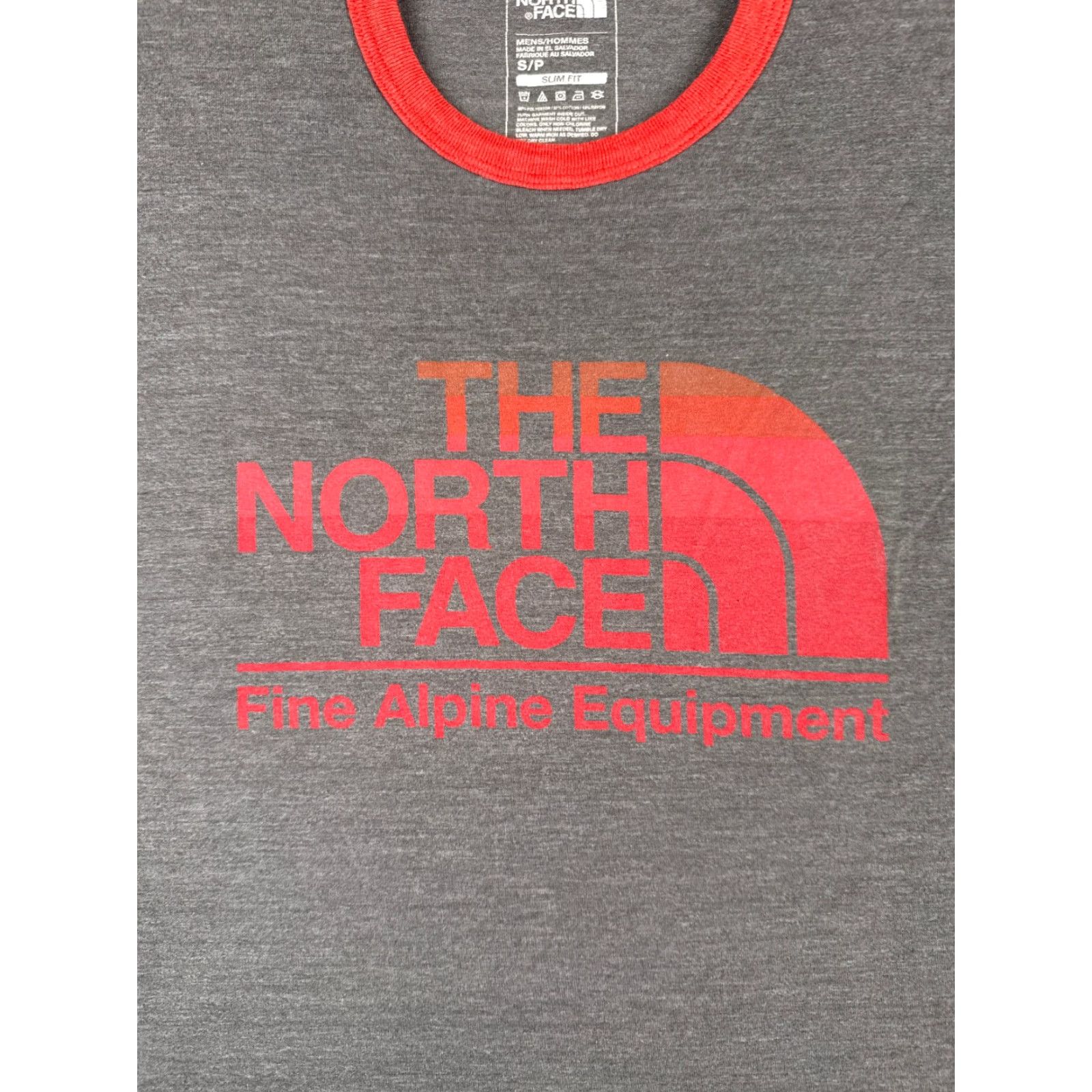 The North Face The North Face Shirt Men Small Petite Gray Fine Alpine Equipment Crew Tri-Blend Size US S / EU 44-46 / 1 - 6 Thumbnail