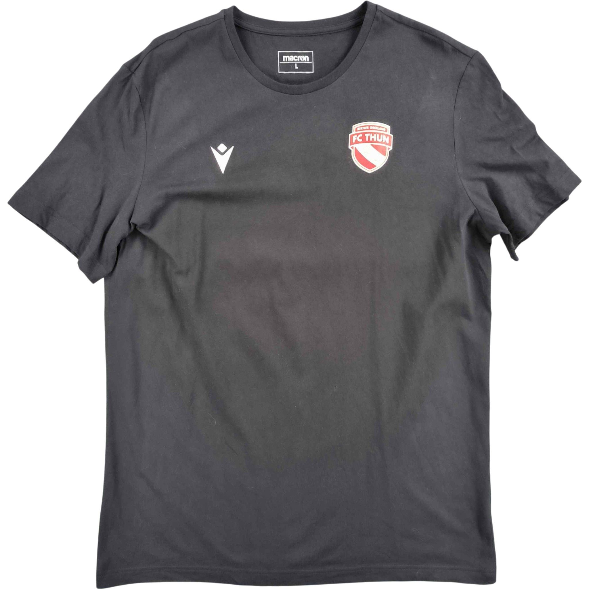 Macron FC Thun Macron football tee shirt size L Size US L / EU 52-54 / 3 - 1 Thumbnail