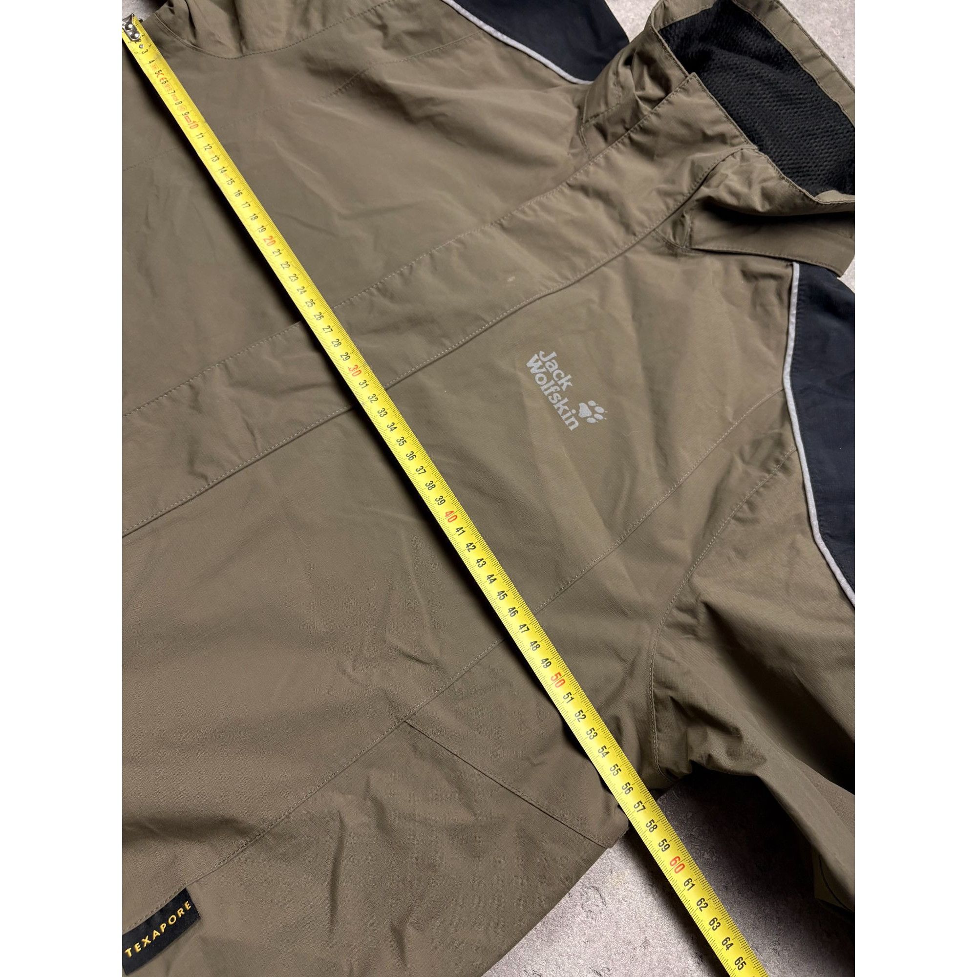 Jack Wolfskin Jack Wolfskin Texapore Outdoor Jacket - Unisex Size L - Oliv Size US L / EU 52-54 / 3 - 11 Thumbnail