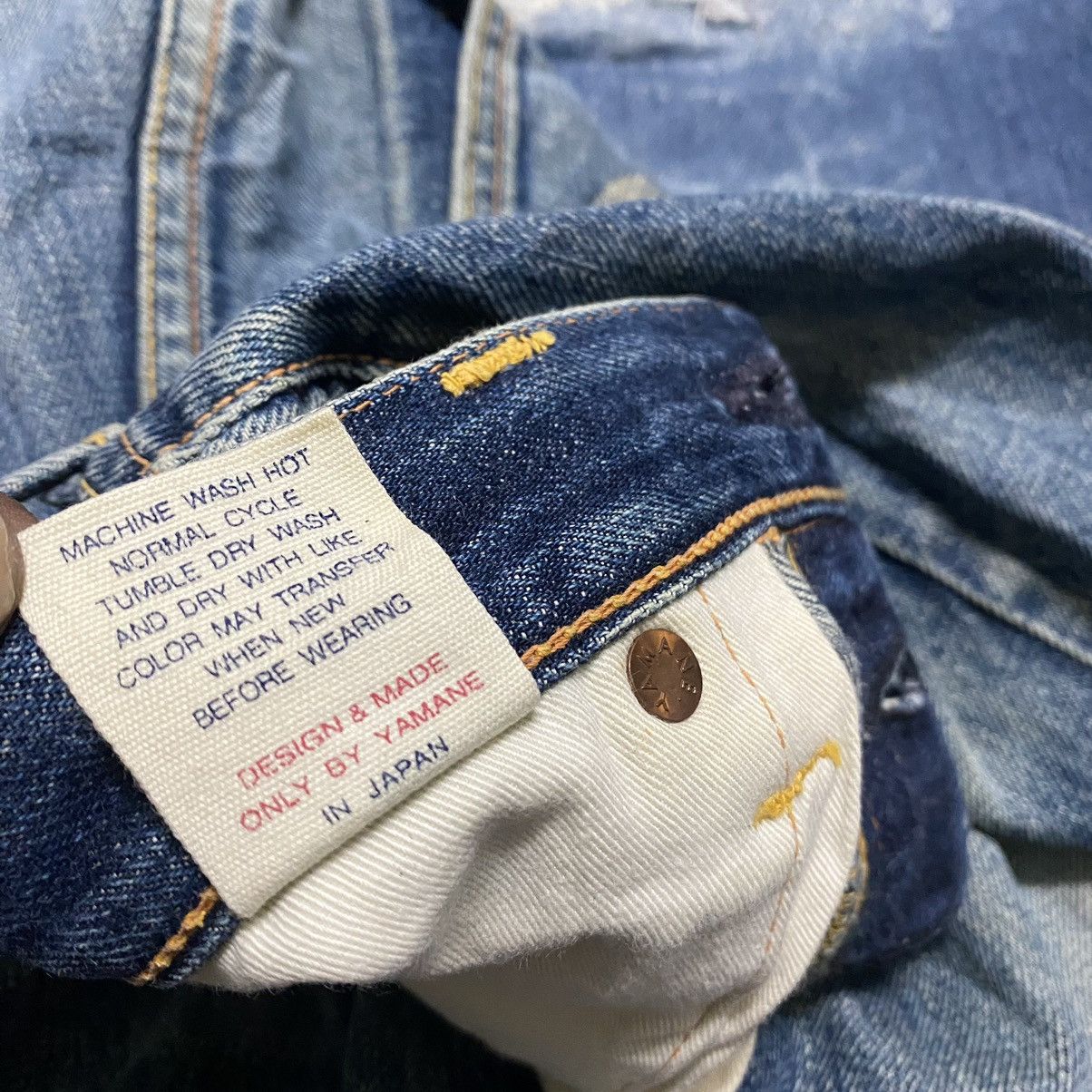 Evisu Vintage Evisu No.2 Denim Selvedge Painter Jeans Size US 32 / EU 48 - 21 Thumbnail