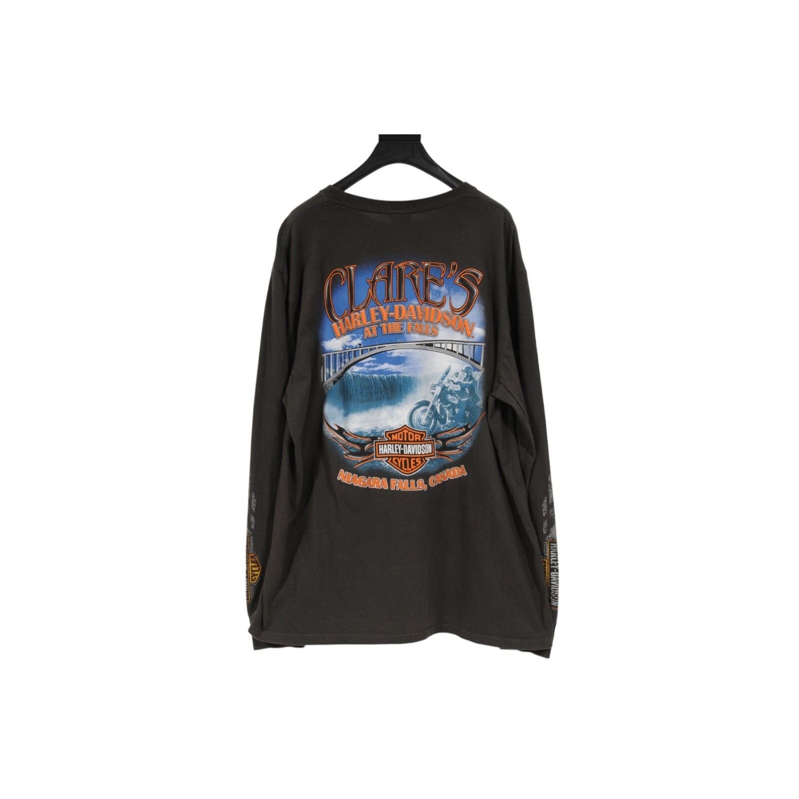 Vintage Harley Davidson Claire's Niagra Falls Canada - 02505 Size US XL / EU 56 / 4 - 11 Thumbnail