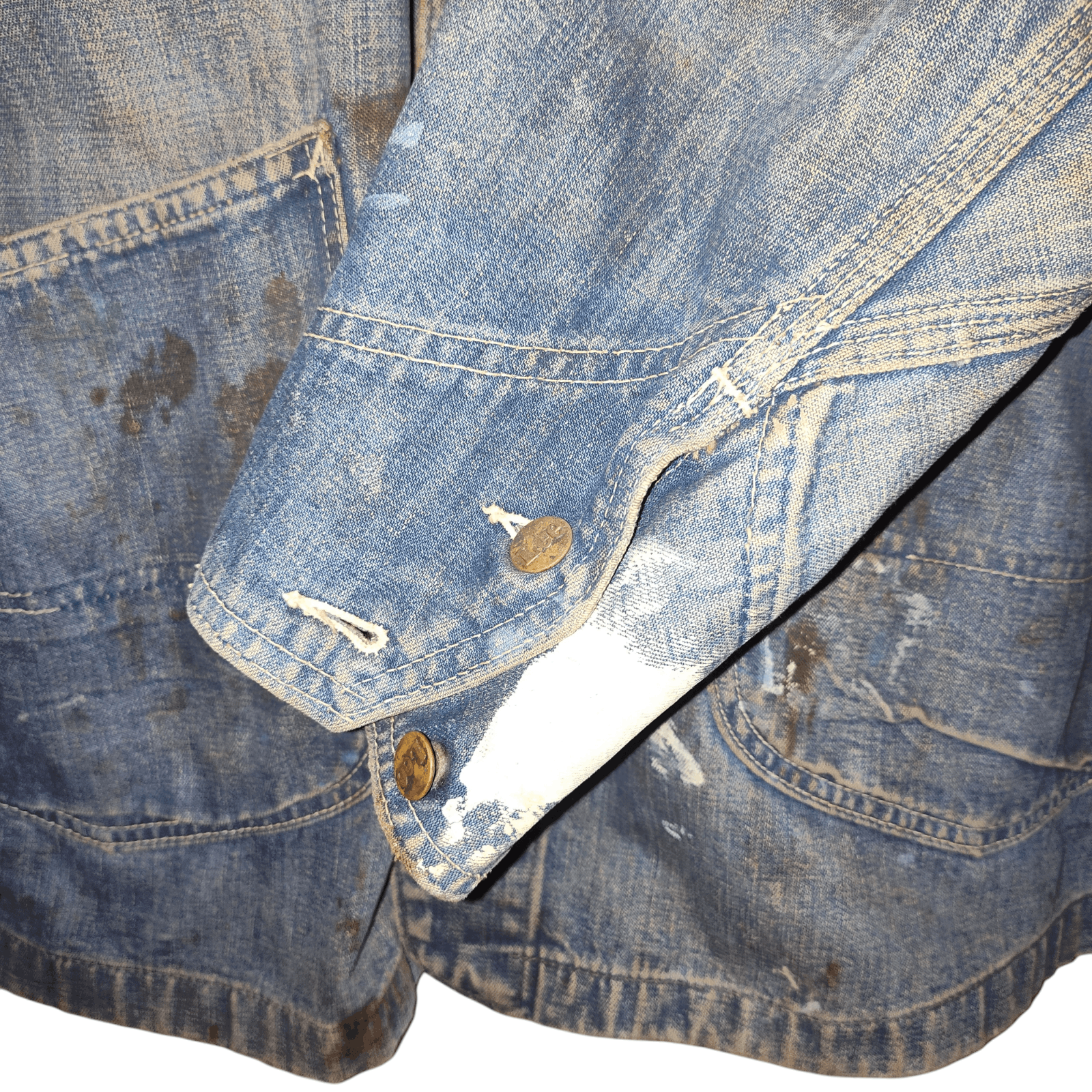 Lee Rare Lee 91-J vintage sanforized union denim chore 60 Size US L / EU 52-54 / 3 - 4 Thumbnail