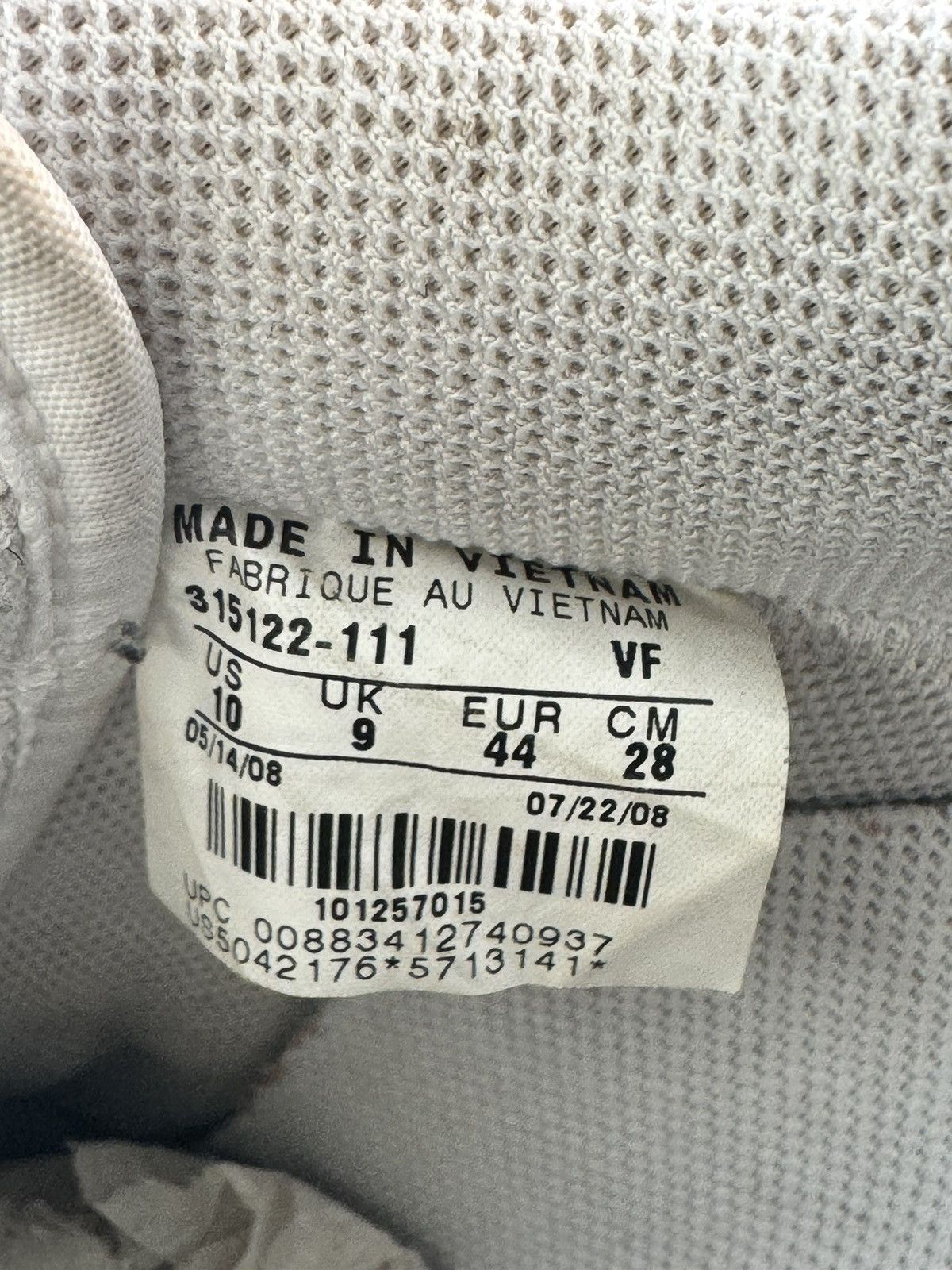 Nike Nike AF 1 (2008) Size US 10 / EU 43 - 4 Thumbnail