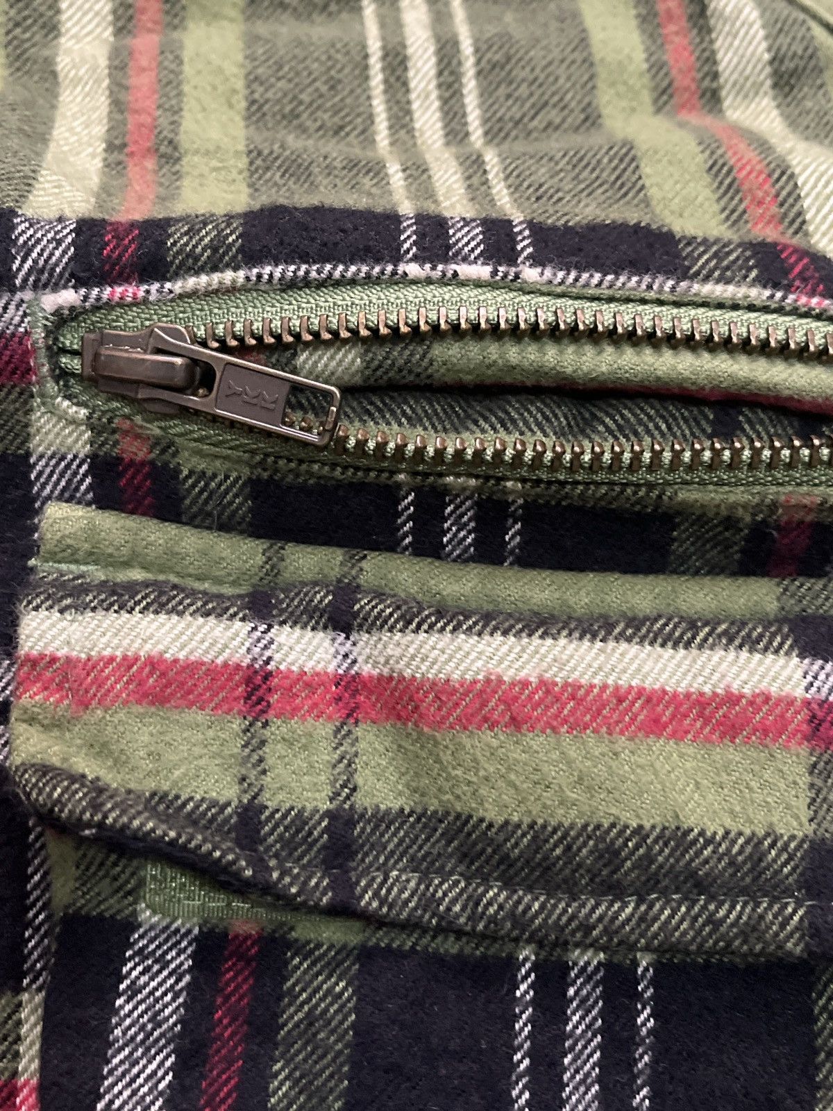 Supreme Supreme Tartan Flannel Cargo Vest Size US M / EU 48-50 / 2 - 6 Thumbnail