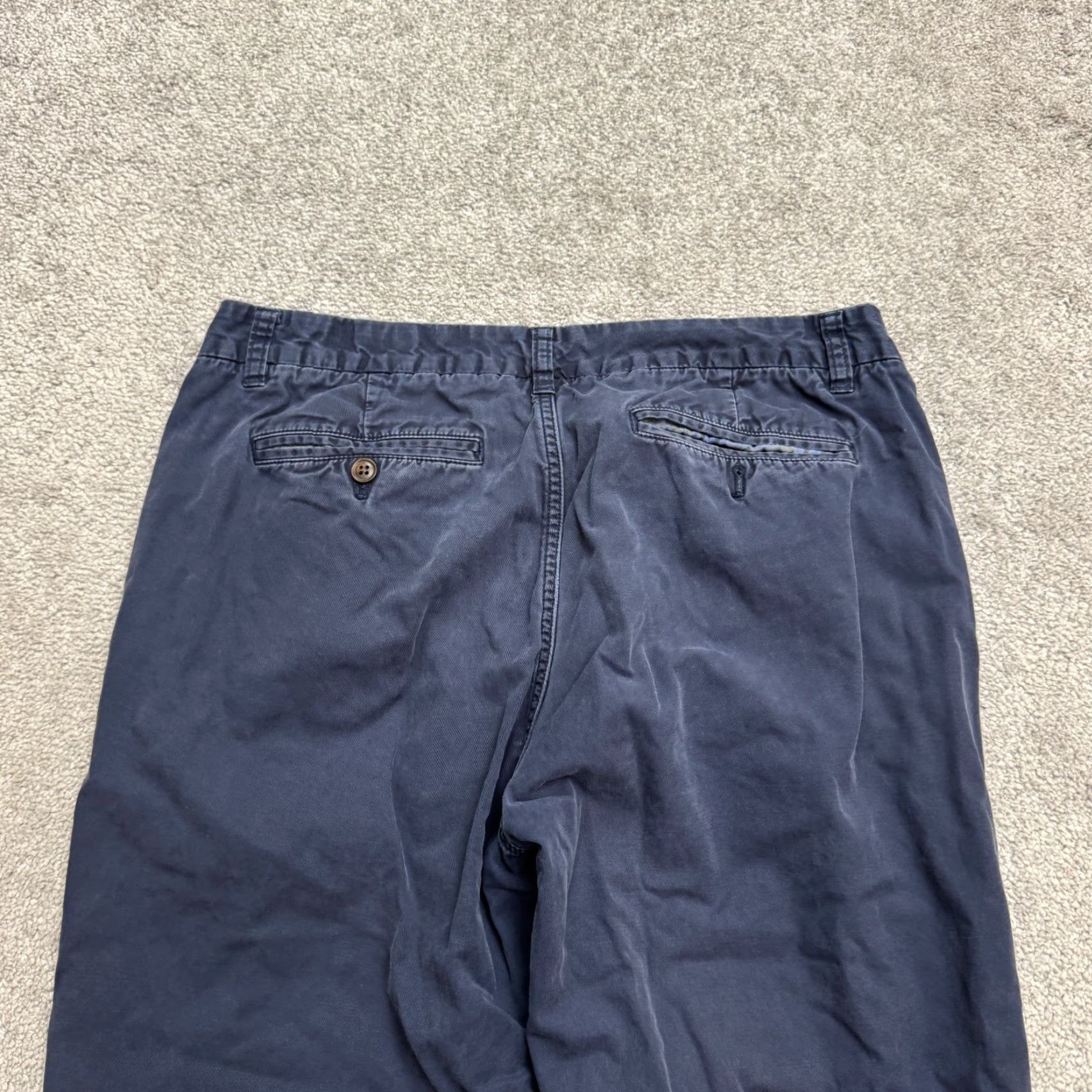 Bonobos Bonobos Slim Fit Chino Pants Men’s 33x32 Navy Blue Cotton Casual Workwear Size US 33 - 5 Thumbnail