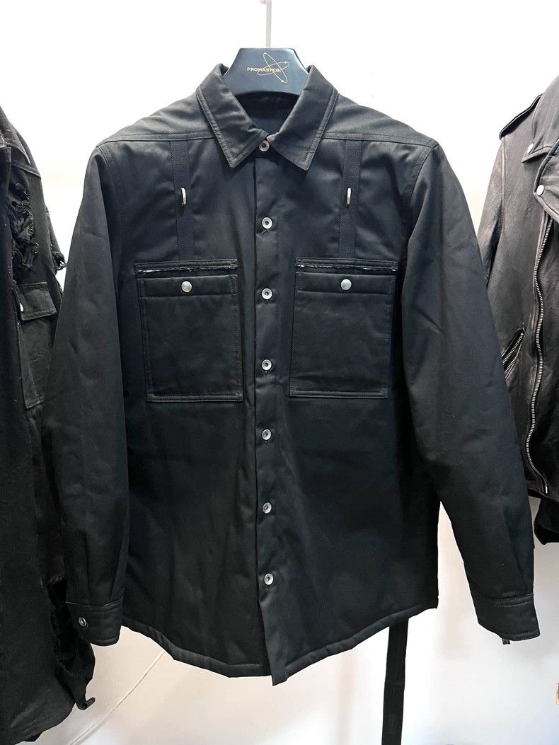 Rick Owens rick Owens Quilted work jacket Size US S / EU 44-46 / 1 - 1 Thumbnail